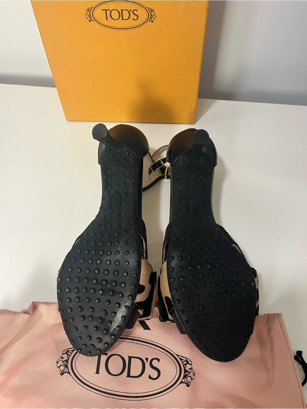 Tod's × Alessandro Dell'Acqua heeled sandals